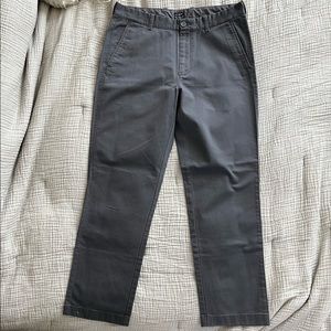Mens J.crew Charcoal Chinos